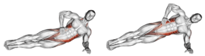 planche latérale - side plank