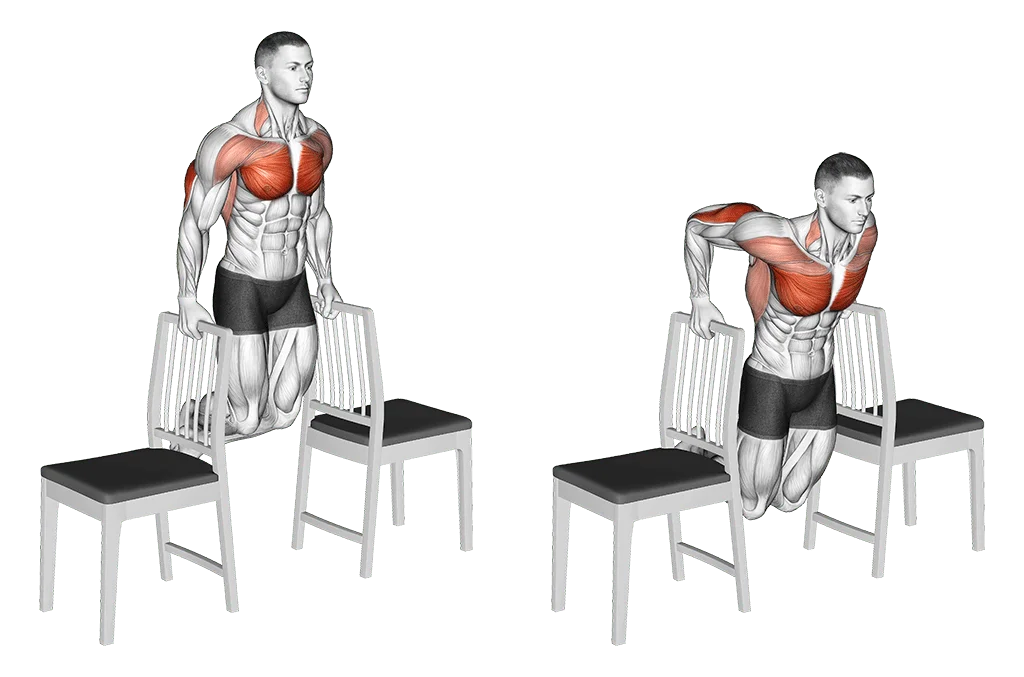 dips entre deux chaises