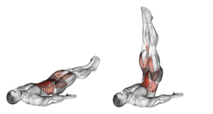 relevés de jambes - leg raises