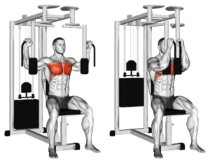 pec deck machine
