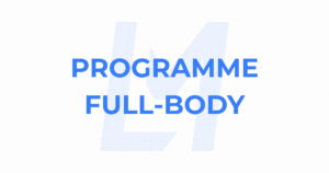 programme full-body 2 à 3 jours par semaine - bannière