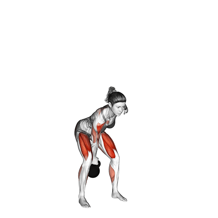 kettlebell clean and press technique