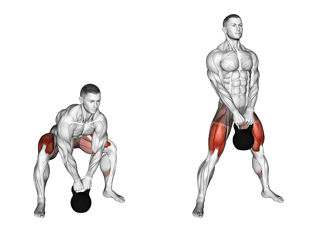 kettlebell sumo squat