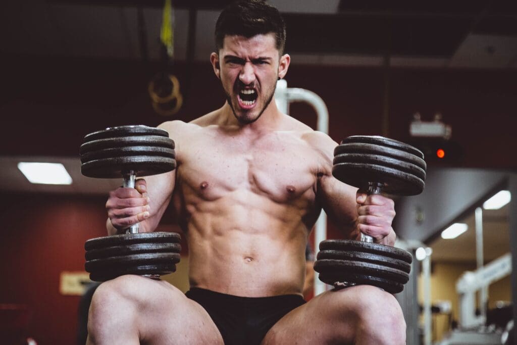 jeune sportif, musculation, créatine
