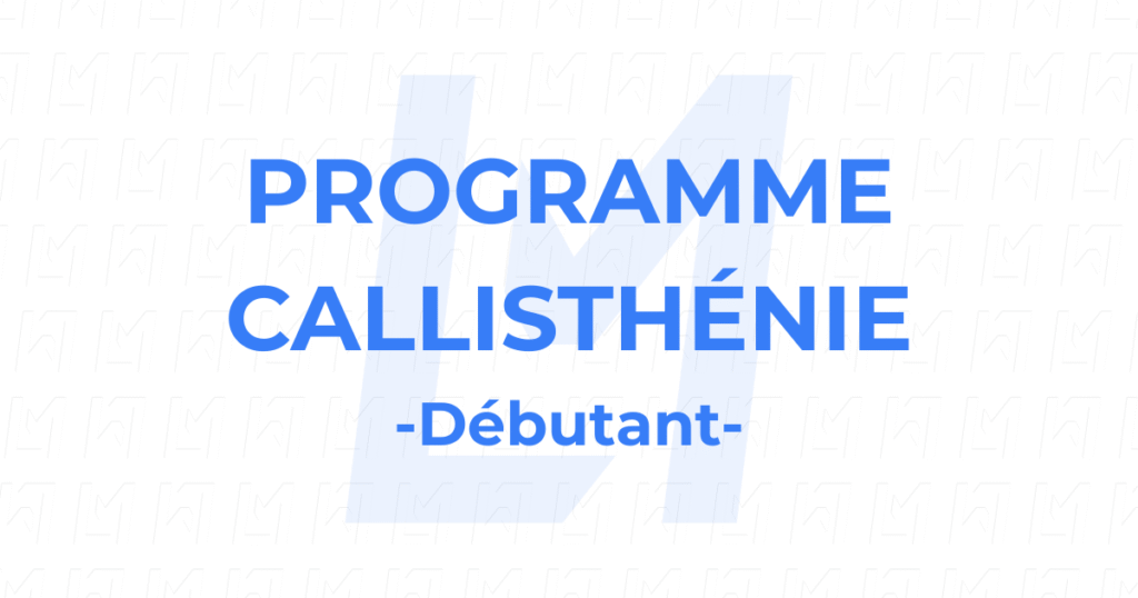 programme callisthénie débutant - bannière