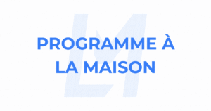 programme à la maison sans matériel - bannière