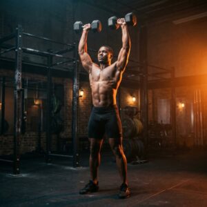 Développé militaire haltères technique épaules