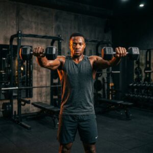 Élévations frontales haltères technique deltoïde antérieur front raise