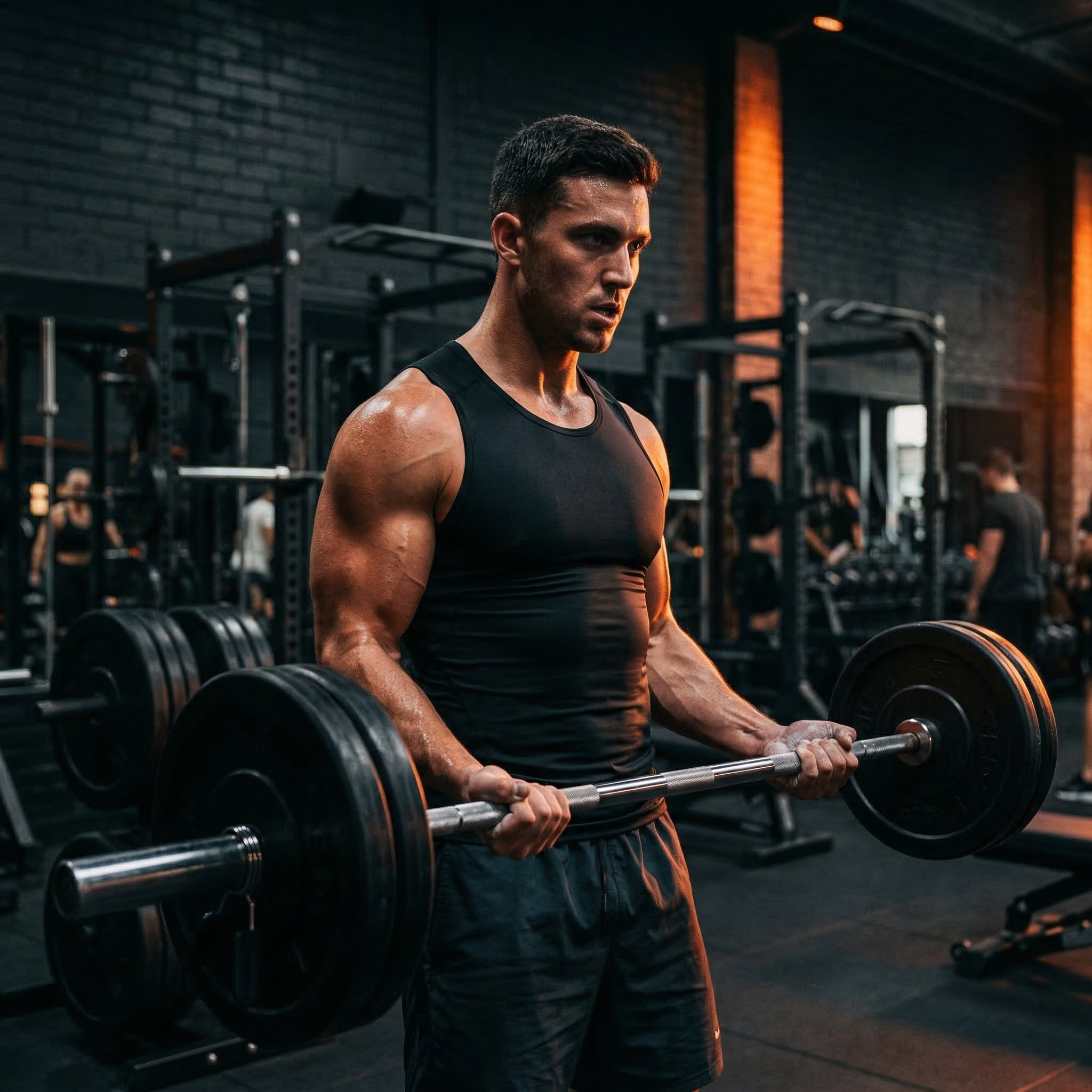 programme biceps musculation - curl barre en salle de sport