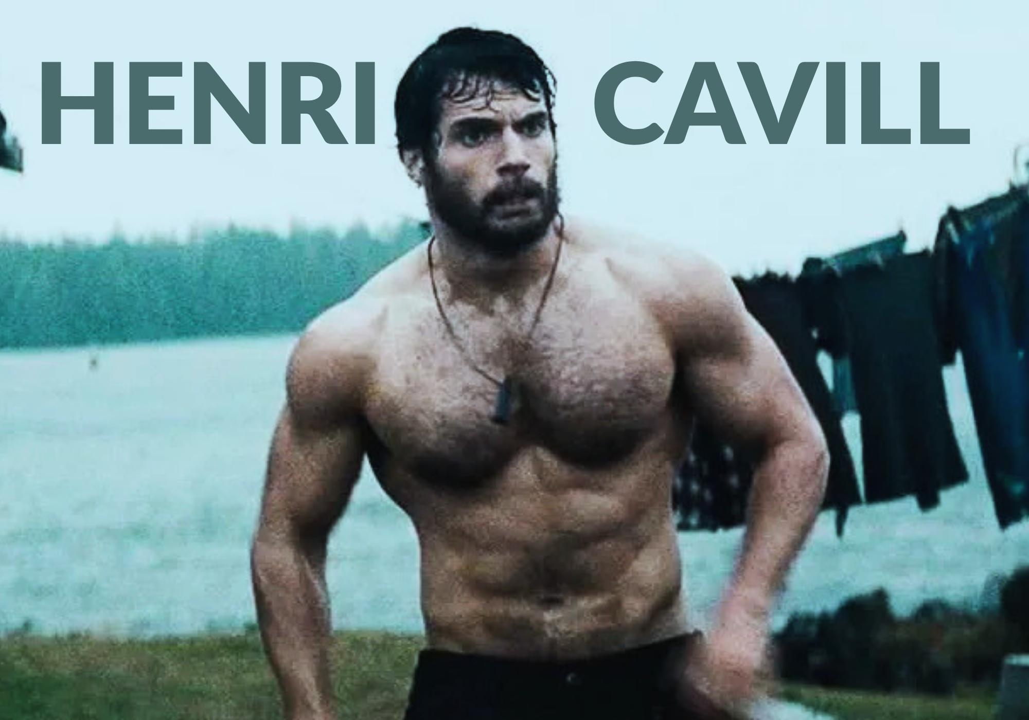 henri cavill muscle